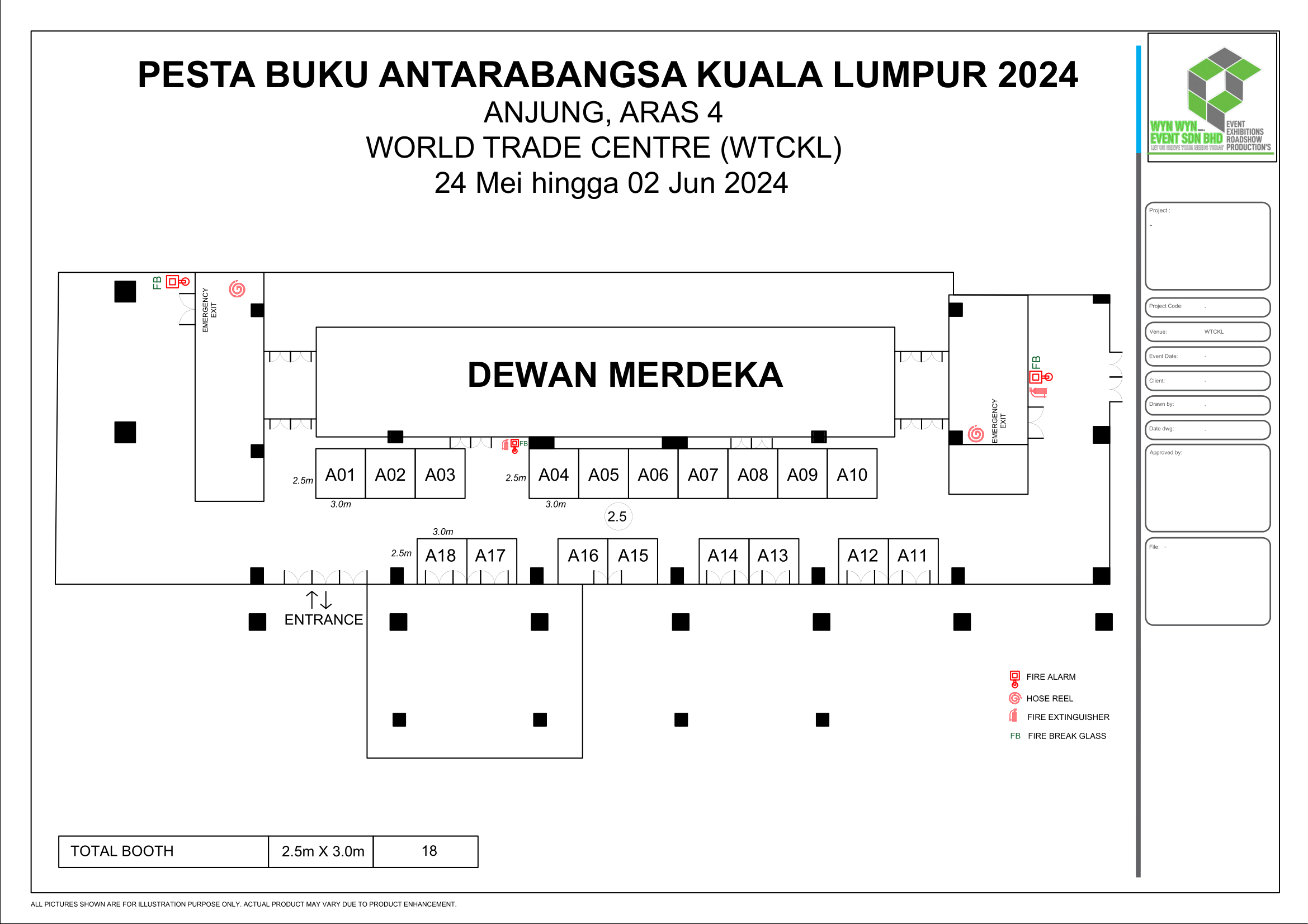 Senarai Pempamer & Pelan Lantai – Klibf.my